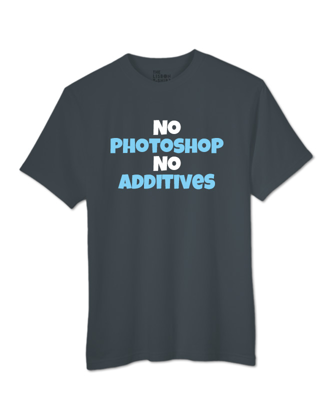 No Photoshop T-shirt