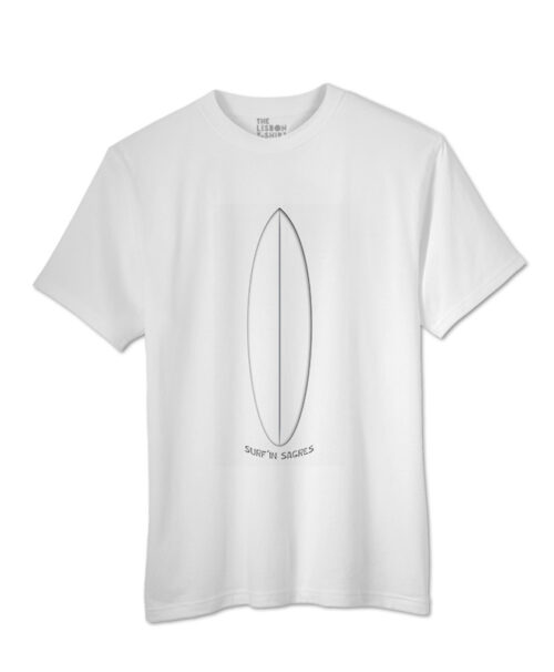 Surf in Sagres Glass Board T-shirt