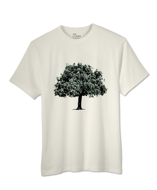 Coark Oak t-shirt natural creative Lisbon