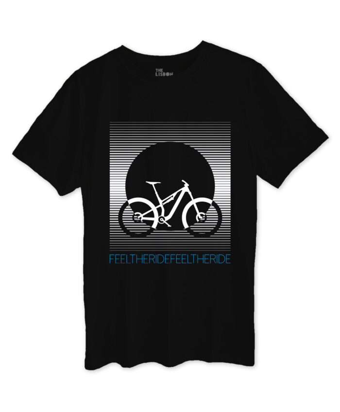 Bike Stripes MTB T-shirt black