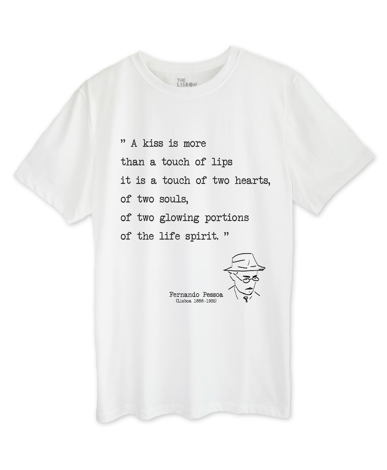 Pessoa's Poem Kiss T-shirt