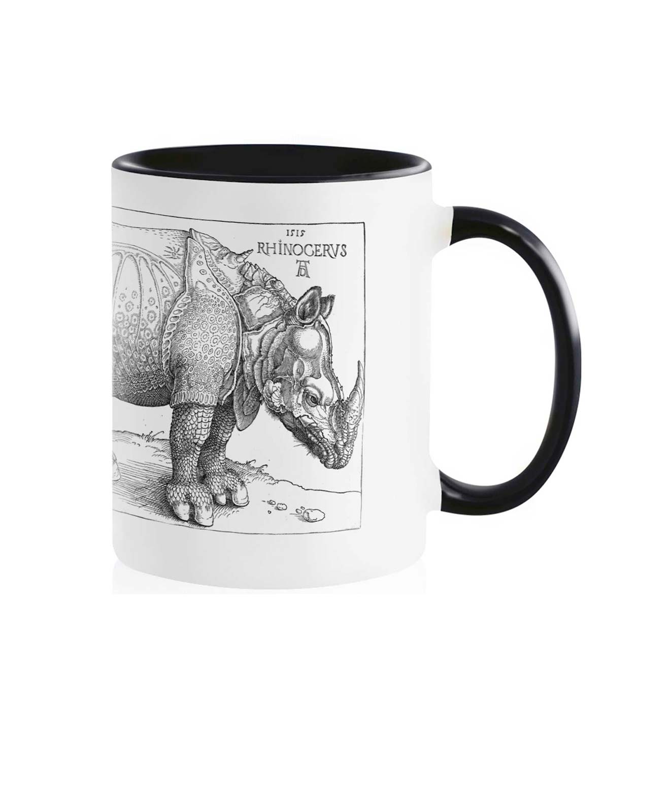 Rhinocerus White Mug